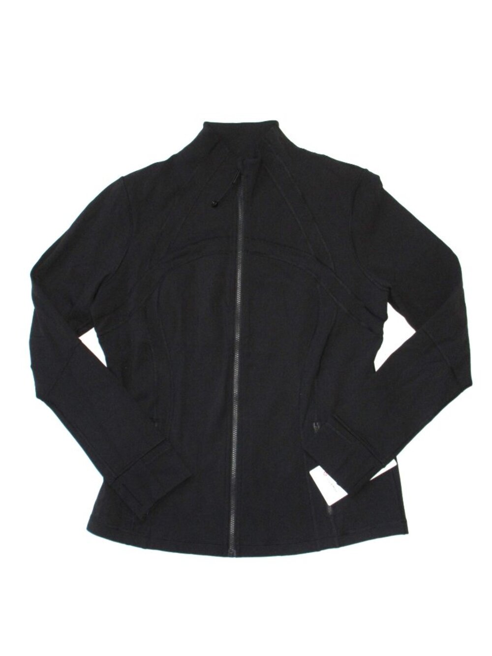 NWT Lululemon Define Jacket Luon in Black Solid Stretch Full Zip 16